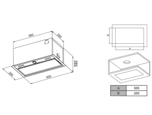 Вытяжка HAIER HVX-BI664GWX